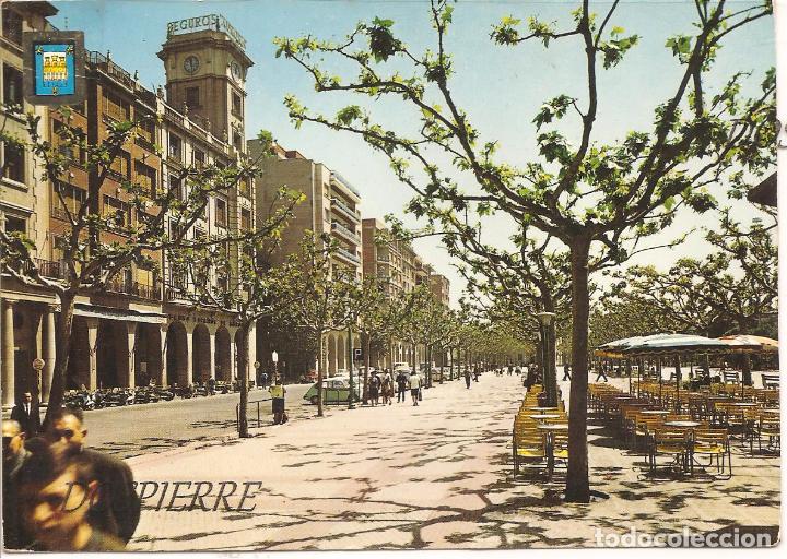 Postales: POSTAL. LOGRO&Ntilde;O, PASEO DEL ESPOL&Oacute;N, ESCRITA - Foto 1