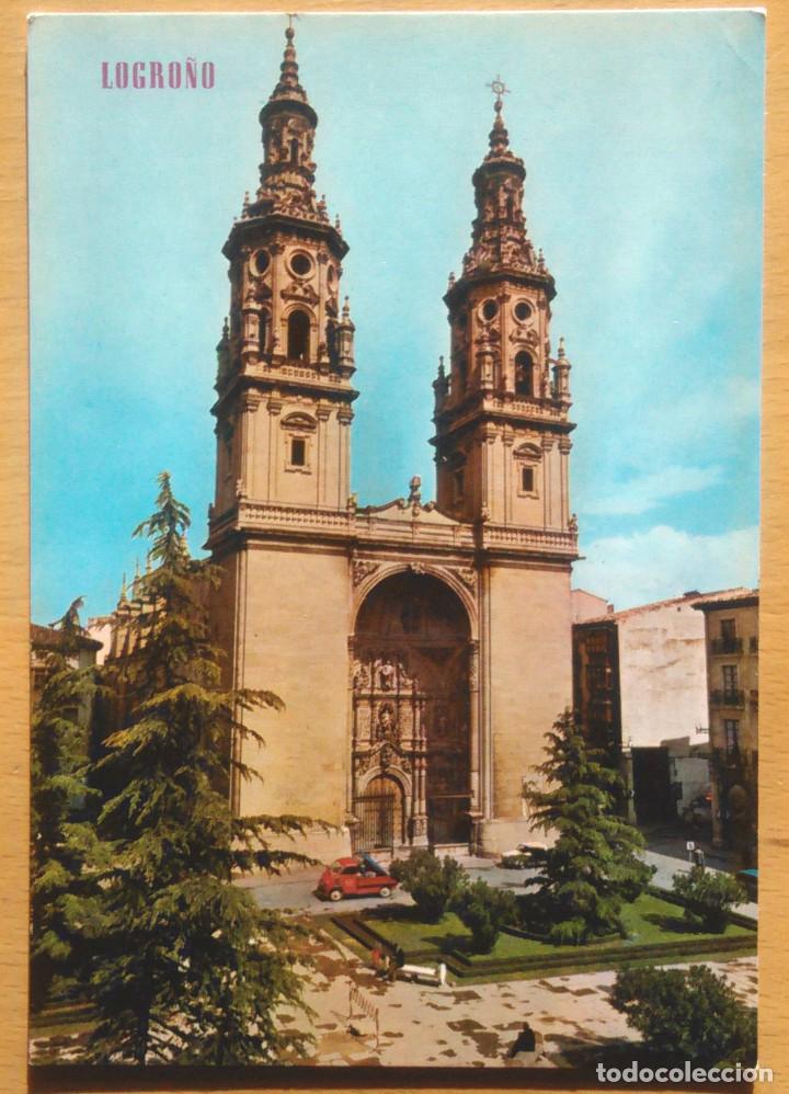 Postales: LOGRO&Ntilde;O - CATEDRAL - Foto 1