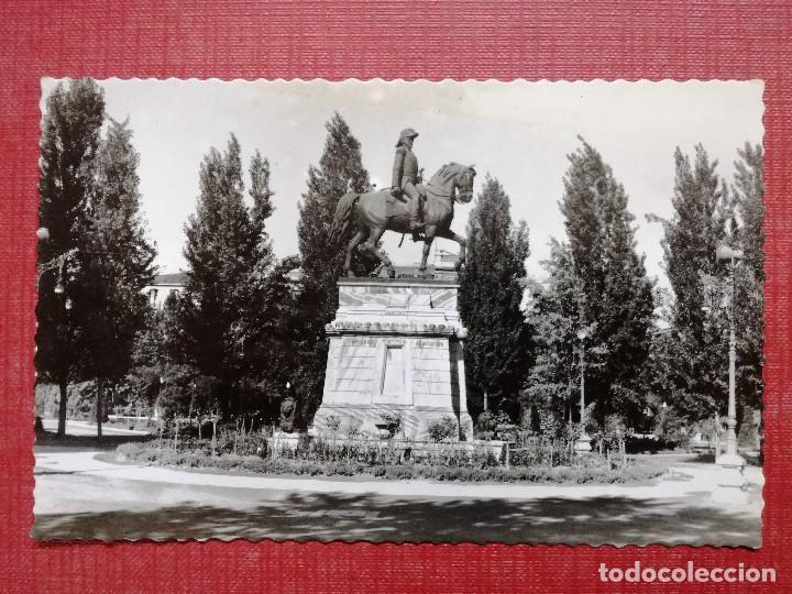 Postales: POSTAL DE LOGRO&Ntilde;O: MONUMENTO DEL ESPARTERO - Foto 1