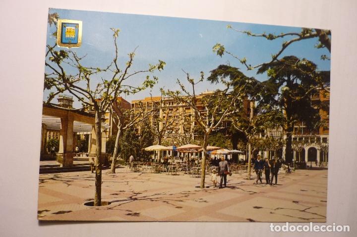 Postales: POSTAL LOGRO&Ntilde;O .-PASEO ESPOLON  CIRCULADA - Foto 1