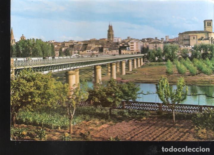 Postales: Puente de hierro sobre el Ebro. Logro&ntilde;o. - Foto 1