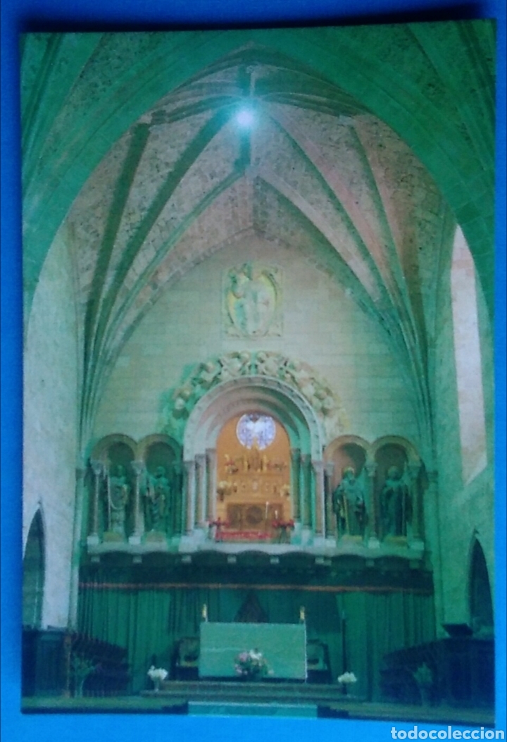 Postales: Postal la Rioja monasterio de valvanera 1985 - Foto 1
