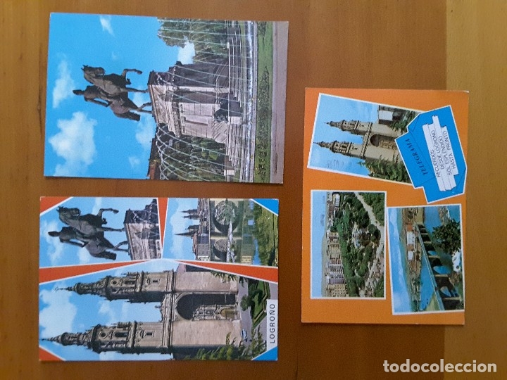 Postales: POSTALES DE LOGRO&Ntilde;O - Foto 1
