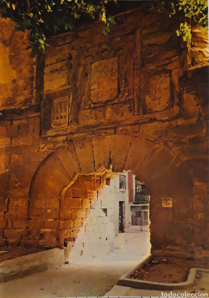 Postales: POSTAL DE LOGRO&Ntilde;O ARCO DEL REVELLIN - Foto 1