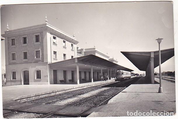 Postales: POSTAL LOGRO&Ntilde;O ESTACION FERROCARRIL - Foto 1