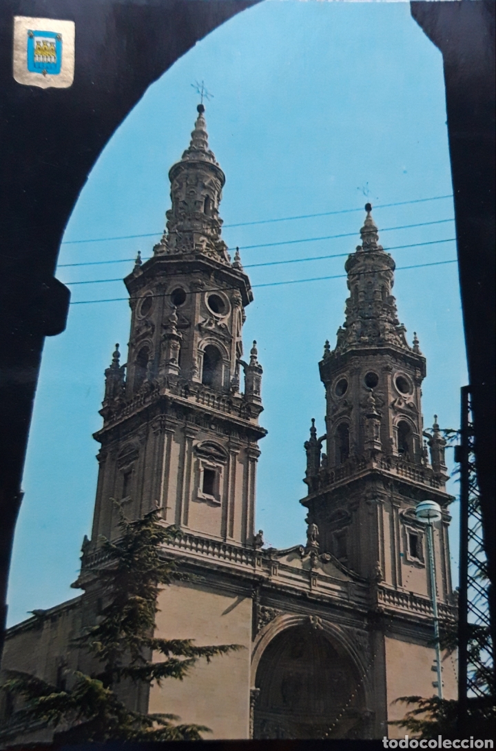 Postales: POSTAL CATEDRAL DE LOGRO&Ntilde;O - Foto 1