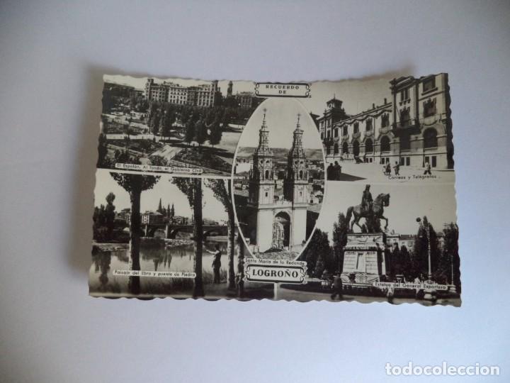 Postales: Postal de Logro&ntilde;o - Foto 1