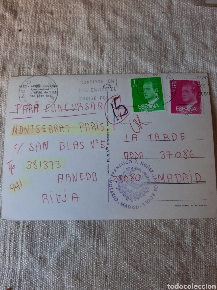 Postales: ARNEDO LOGRO&Ntilde;O LA RIOJA PARA EL PROGRAMA LA TARDE MADRID - Foto 2