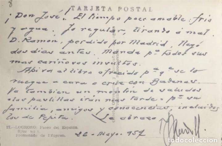 Postales: Postal de Logro&ntilde;o - Foto 2