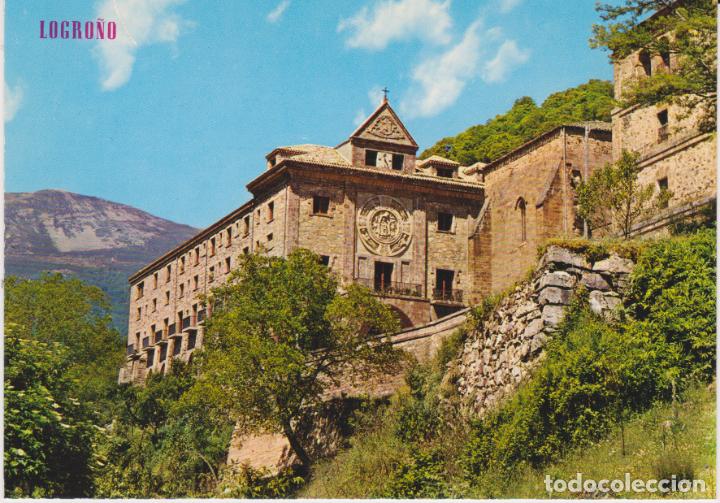 Postales: Tarjeta postal. Logroño. Monasterio de Valvanera. Ediciones París. Escrita en reverso. - Foto 1 - 284657683