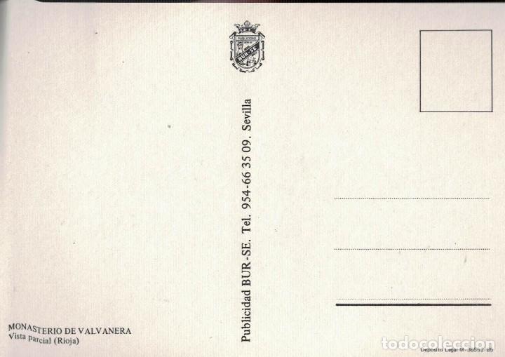 Postales: Monasterio de Valvanera. Rioja. / Postal sin circular - Foto 2