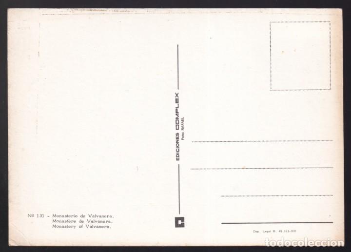 Postales: Monasterio de Valvanera. La Rioja.  Edc. Complex n&ordm; 131.  Nueva. - Foto 2