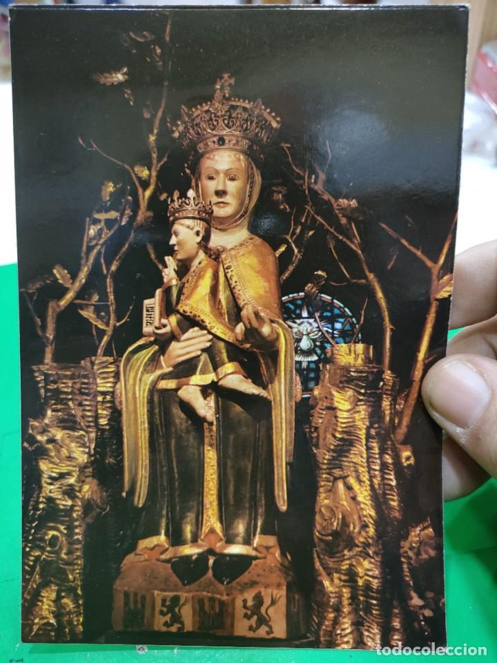 Postcards: Postal LOGROÑO Virgen de Valvanera Talla Siglo XI N 396 PARIS S/C