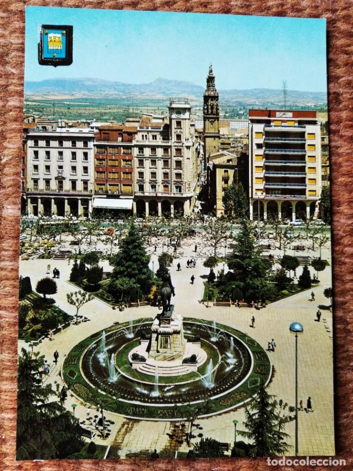 Postales: LOGRO&Ntilde;O - PLAZA DEL ESPOLON - DOMINGUEZ - Foto 1