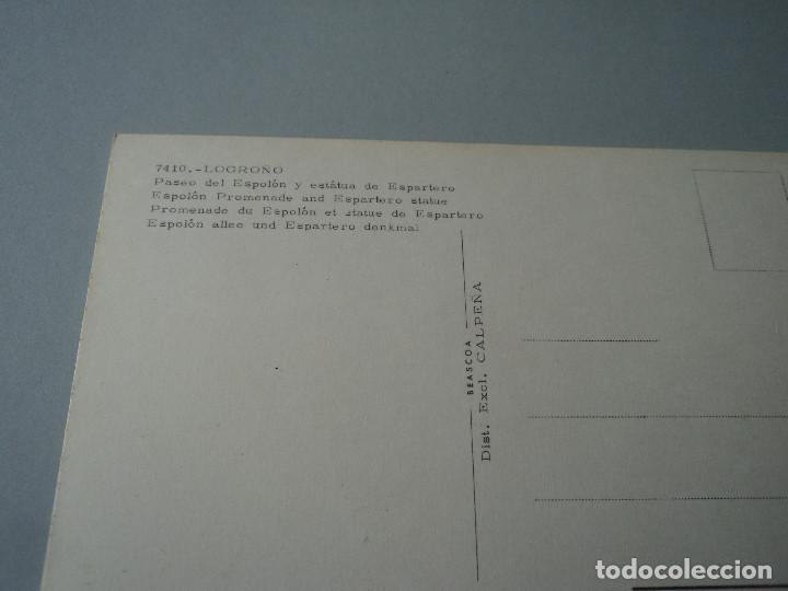 Postales: LOGRO&Ntilde;O PASEO DEL ESPOLON EX. CALPE&Ntilde;A - Foto 2