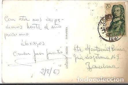 Postales: ANTIGUA POSTAL LOGRO&Ntilde;O EDICIONES SICILIA - Foto 2