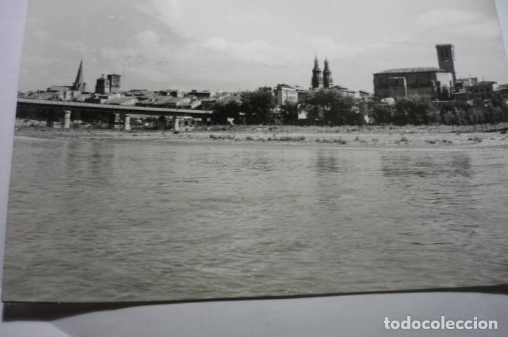 Postales: postal logro&ntilde;o parcial circulada - Foto 1