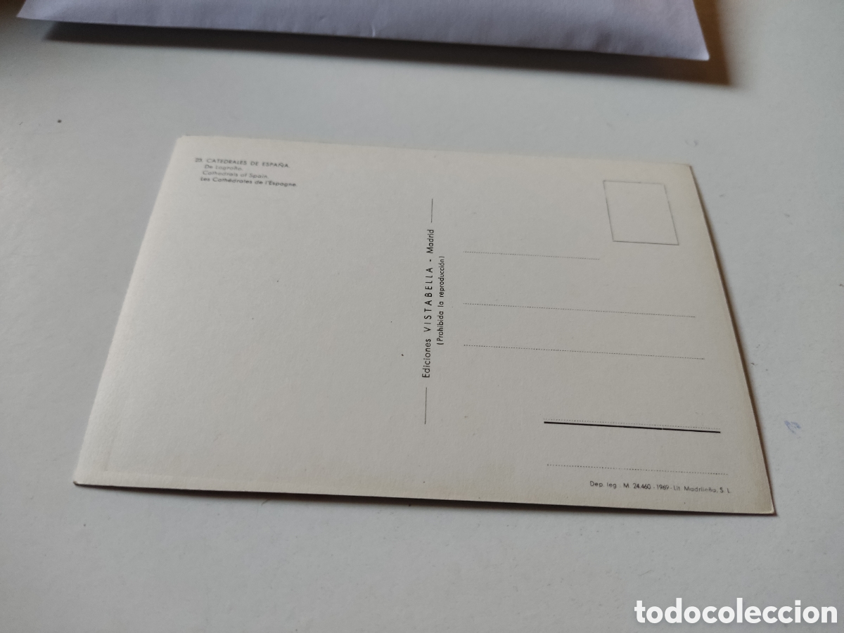 Postales: Postal catedrales de Espa&ntilde;a Logro&ntilde;o - Foto 2