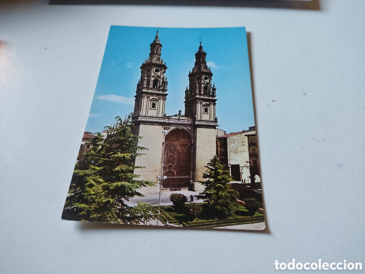 Postales: Postal catedrales de Espa&ntilde;a Logro&ntilde;o - Foto 1