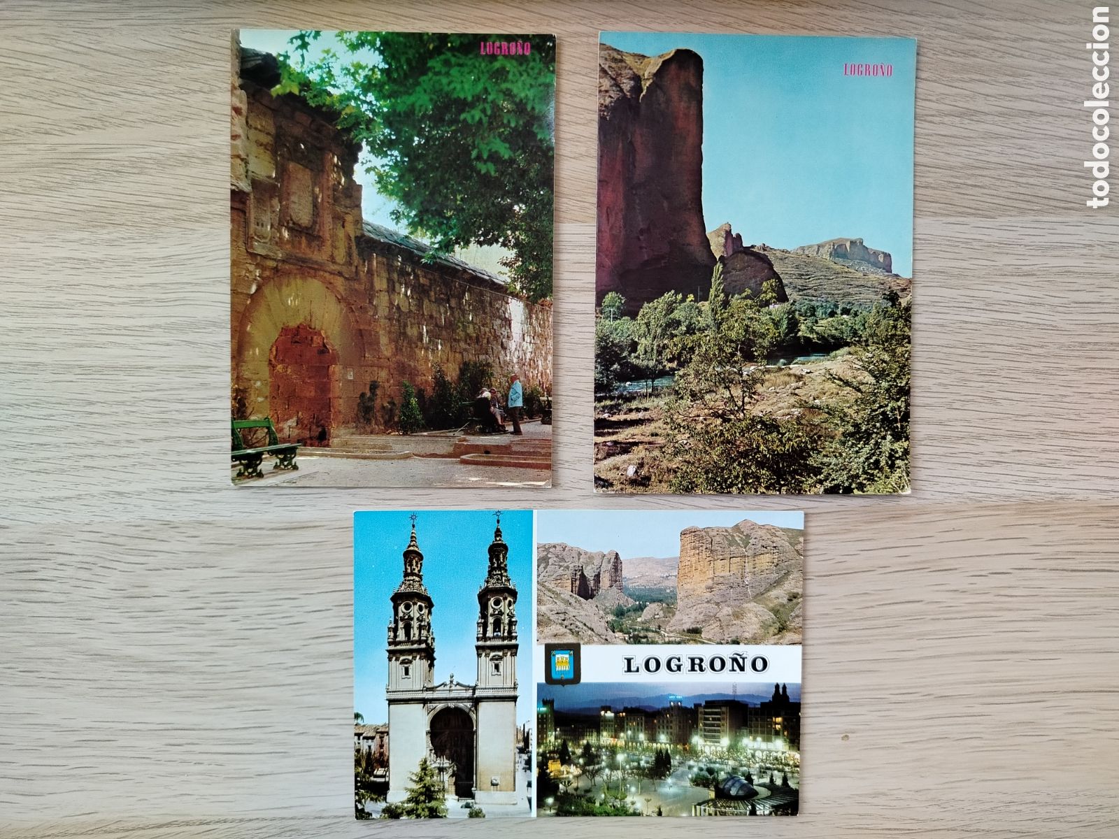 Postales: POSTALES DE LOGRO&Ntilde;O - Foto 1