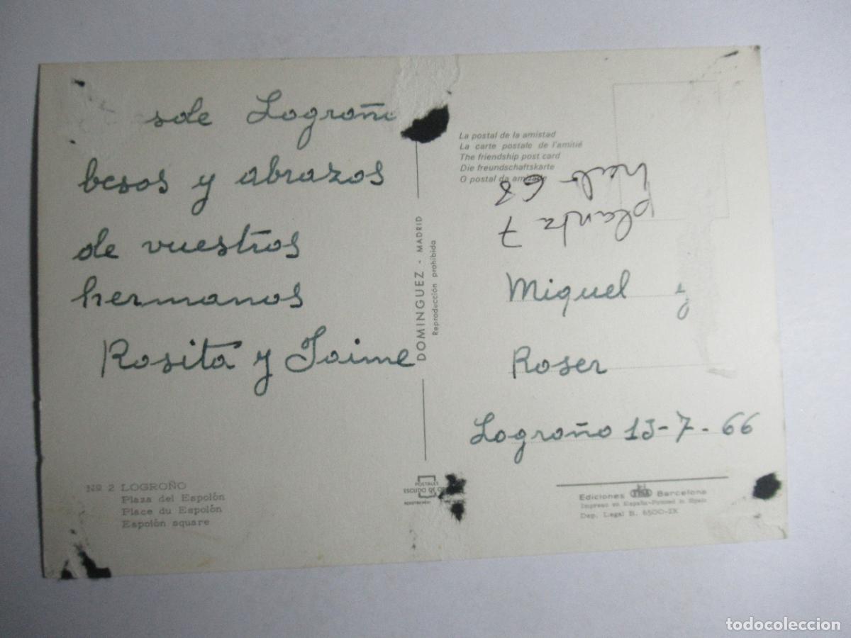 Postales: Logro&ntilde;o - Plaza del Espol&oacute;n - Foto 2