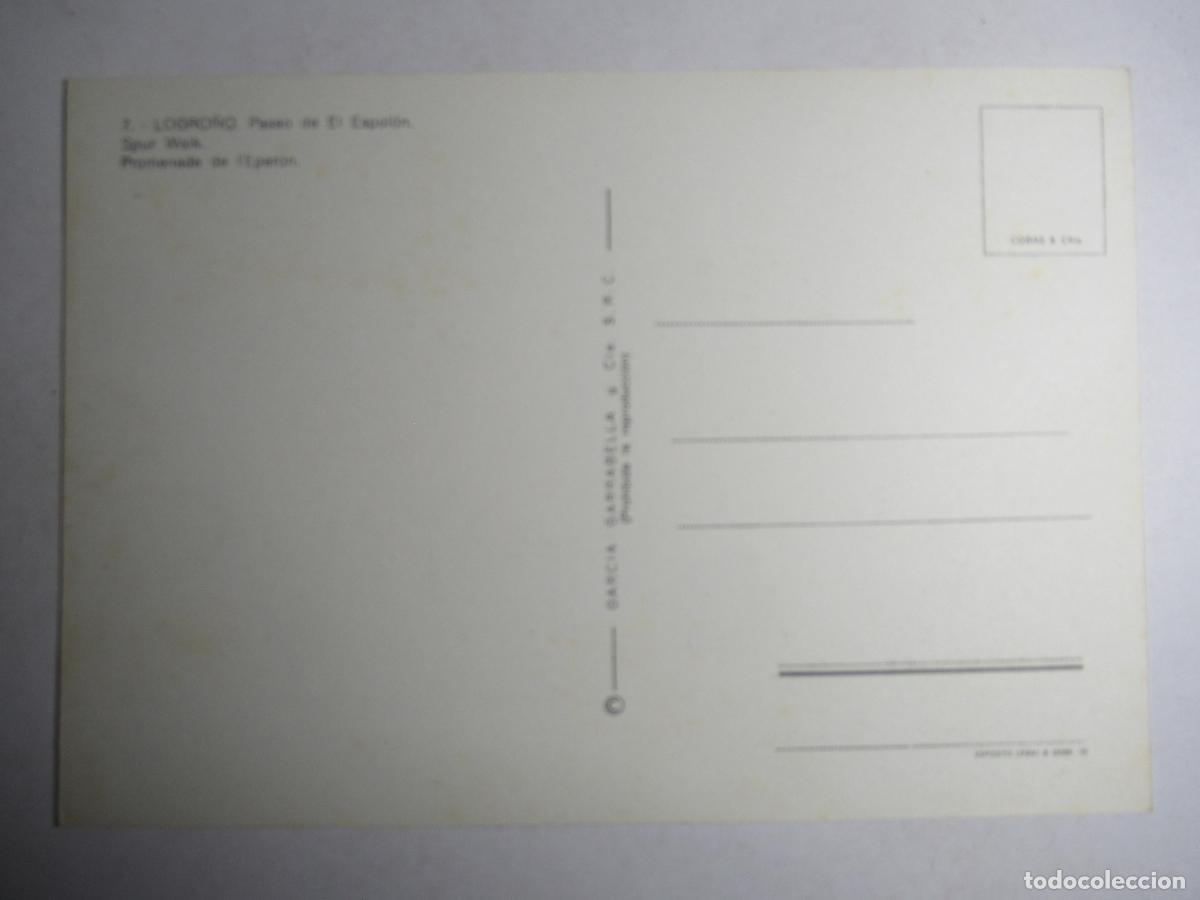 Postales: Logro&ntilde;o - Paseo de el Espol&oacute;n - Foto 2