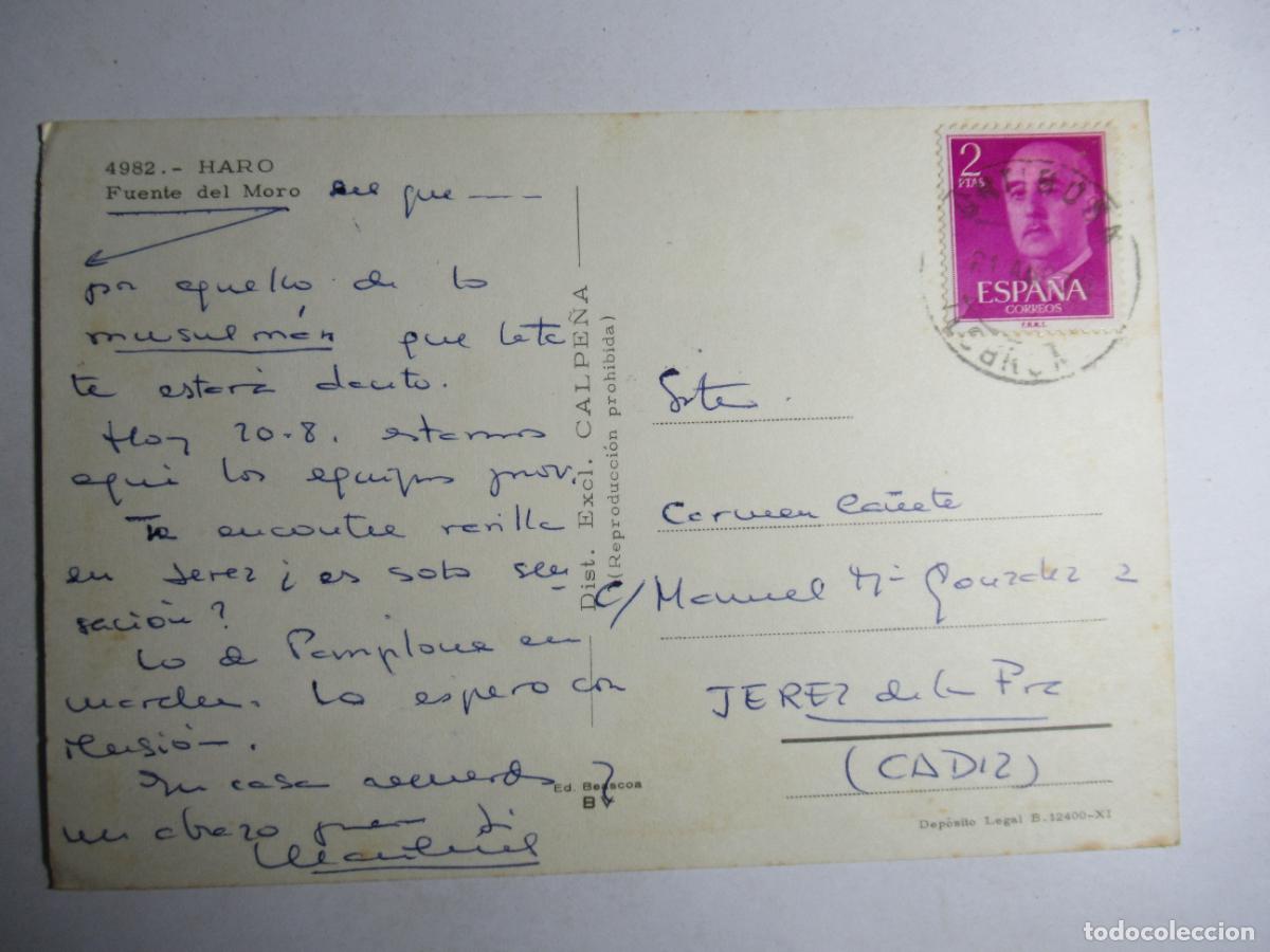 Postales: Haro - Fuente del Moro - Foto 2