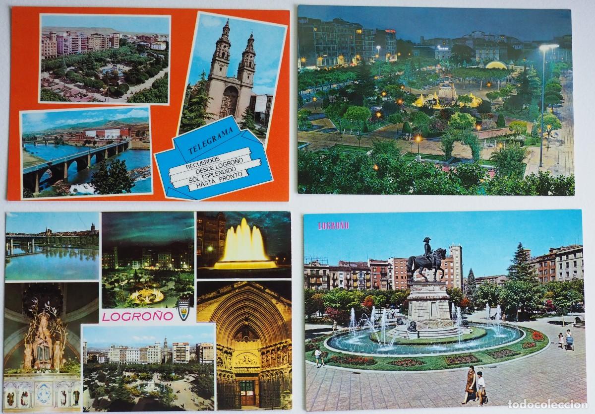 Postales: LOTE DE 8 POSTALES DE LA RIOJA - Foto 1