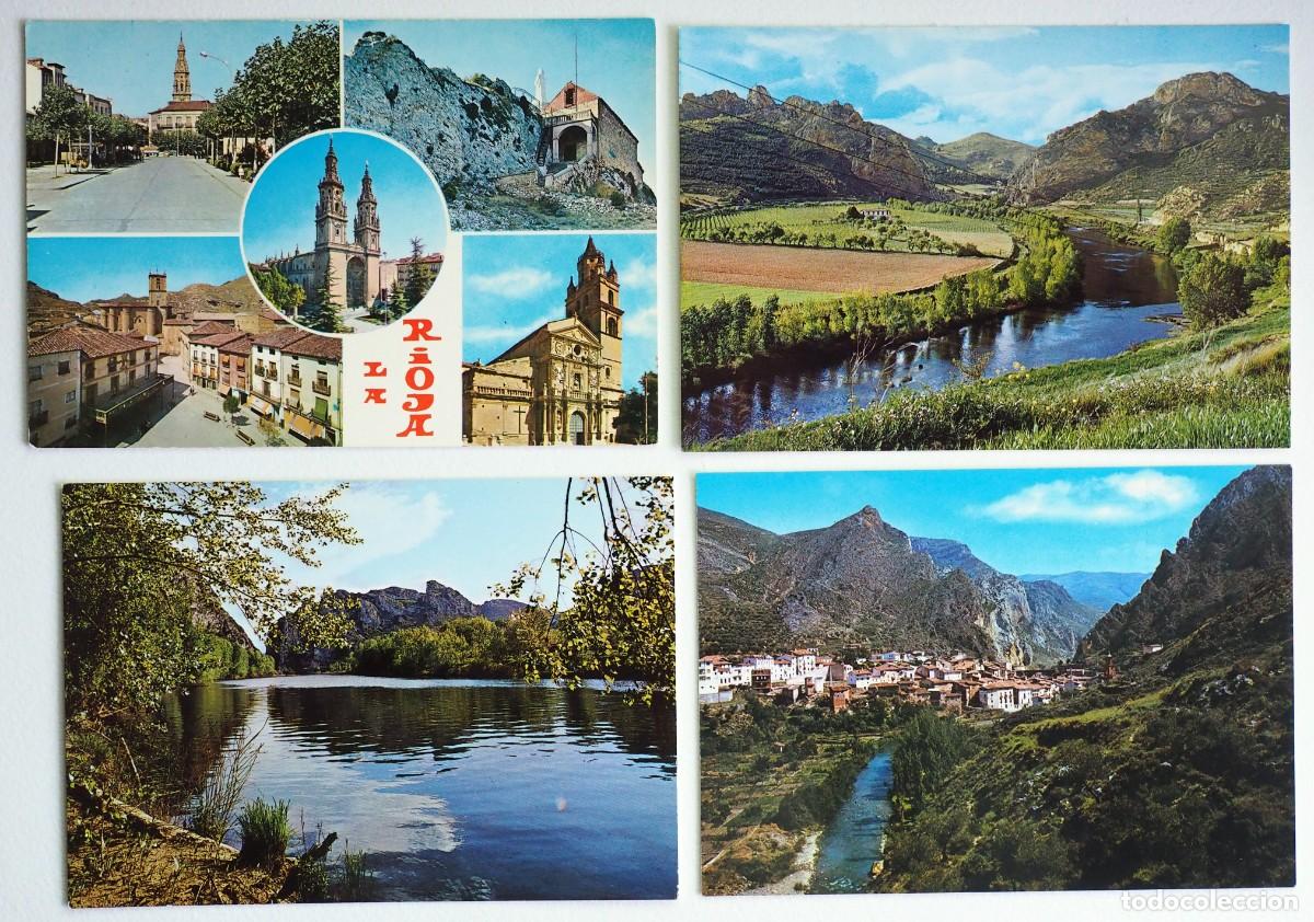 Postales: LOTE DE 8 POSTALES DE LA RIOJA - Foto 2