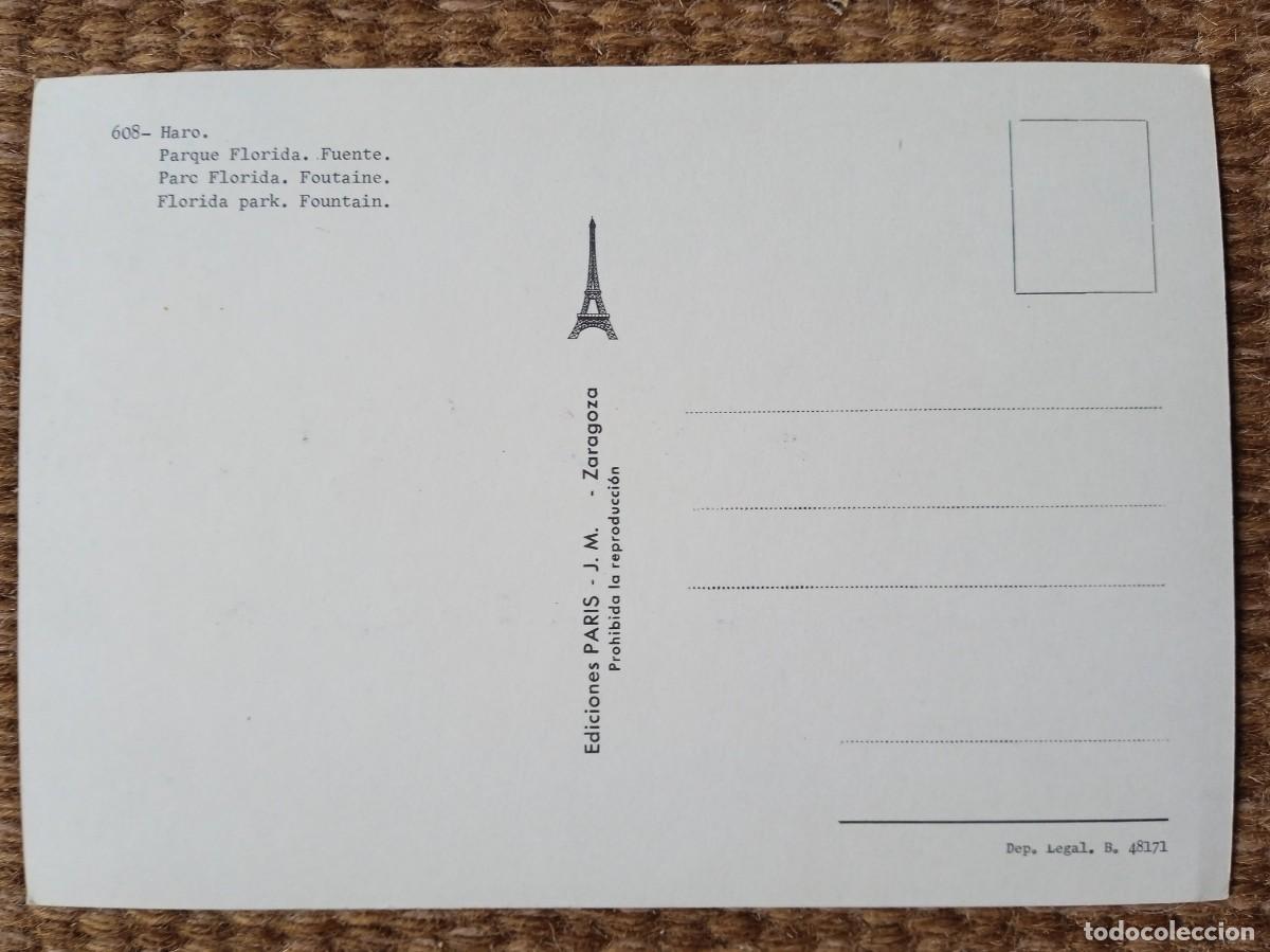Postales: HARO - LA RIOJA - ED. PARIS - Foto 2
