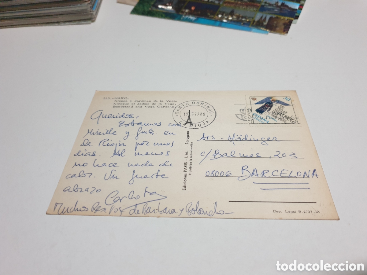 Postales: Postal haro.................. - Foto 2
