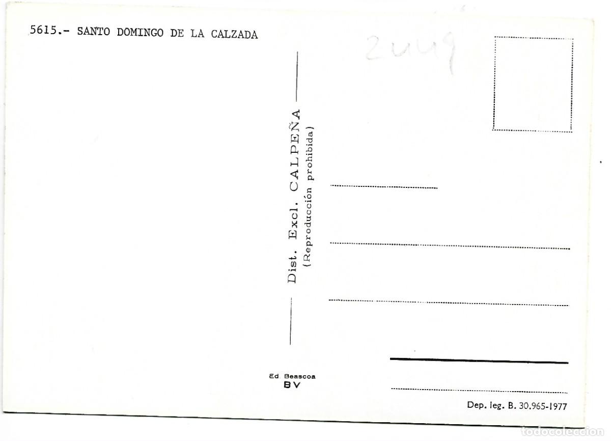 Postales: SANTO DOMINGO DE LA CALZADA / LA RIOJA - Foto 2