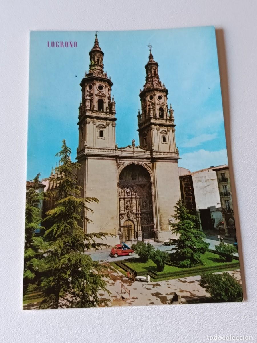 Postales: POSTAL LOGRO&Ntilde;O SIN USAR - Foto 1