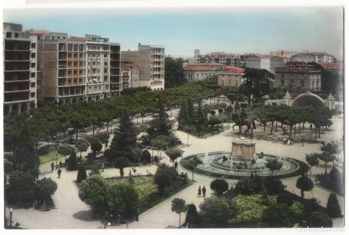 Postales: Logro&ntilde;o-Paseo del Espol&oacute;n-circulada - Foto 1