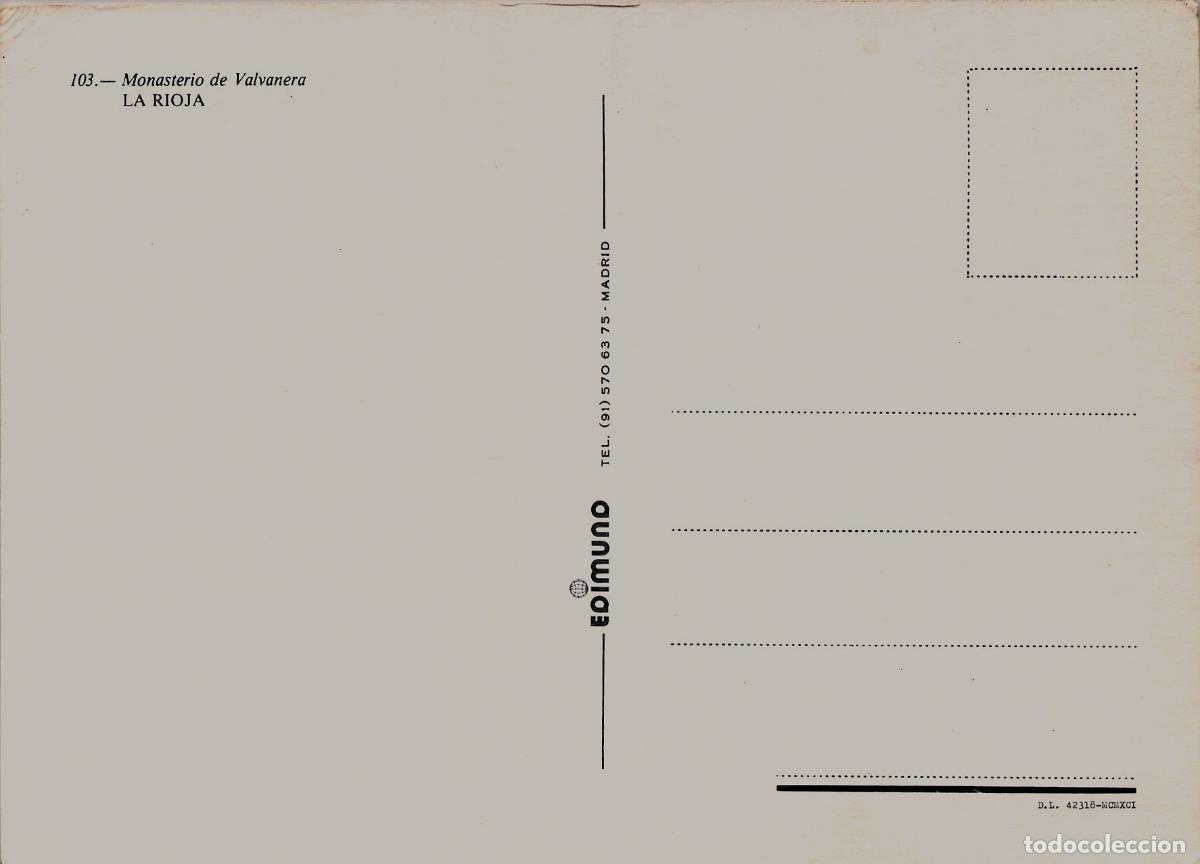 Postales: Postal Monasterio de Valvanera en La Rioja - Foto 2