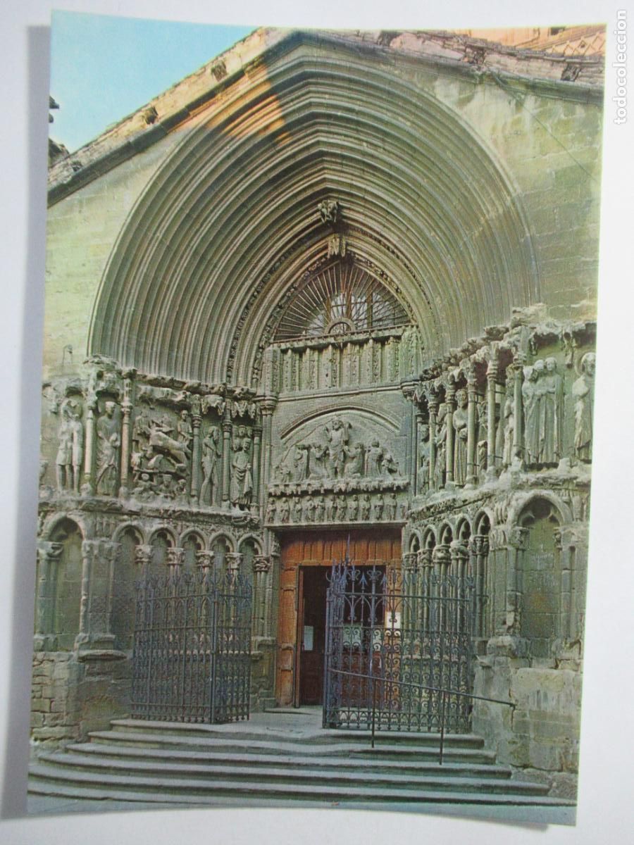 Postales: Logro&ntilde;o - Portada de San Bartolom&eacute; - S/C - Foto 1