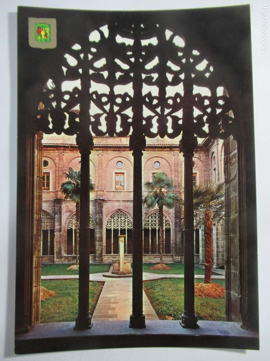 Postales: Najera (Logro&ntilde;o) - Santa Mar&iacute;a la Real - Claustro de los Caballeros - S/C