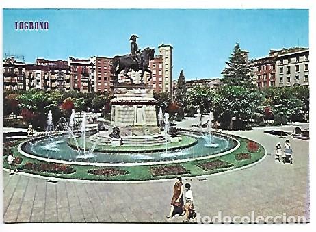 Postales: FUENTE DEL GENERAL ESPARTERO.- LOGRO&Ntilde;O - Foto 1
