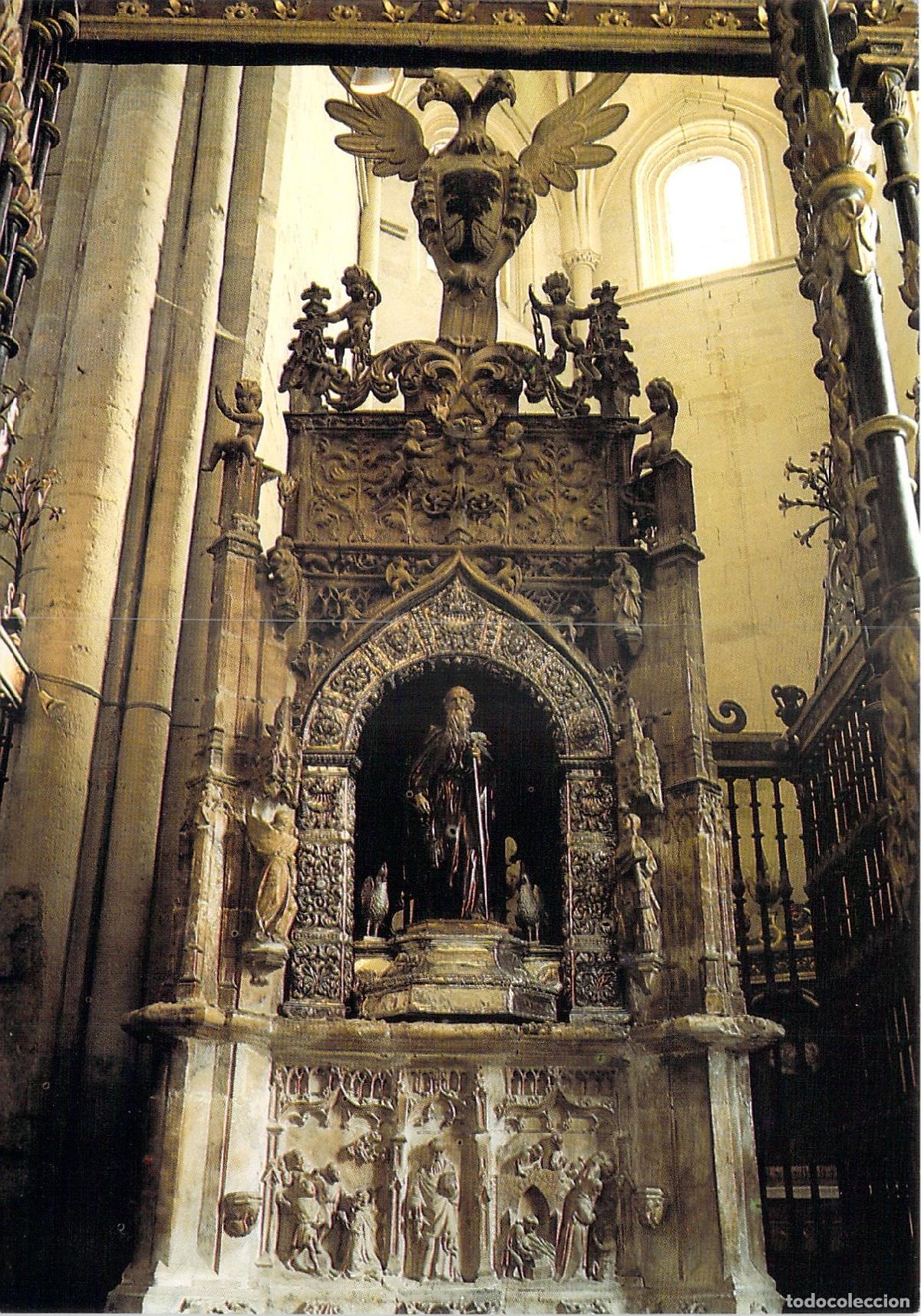 Postales: Postal Catedral de Santo Domingo de la Calzada, Mausoleo del Santo