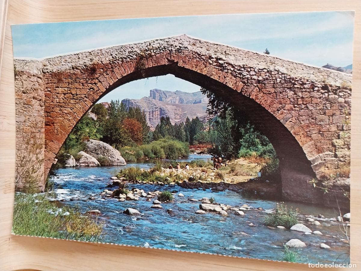 Postales: VIGUERA LOGRO&Ntilde;O PUENTE RIO IREGUA ED FARDI 140 SC ORIGINAL