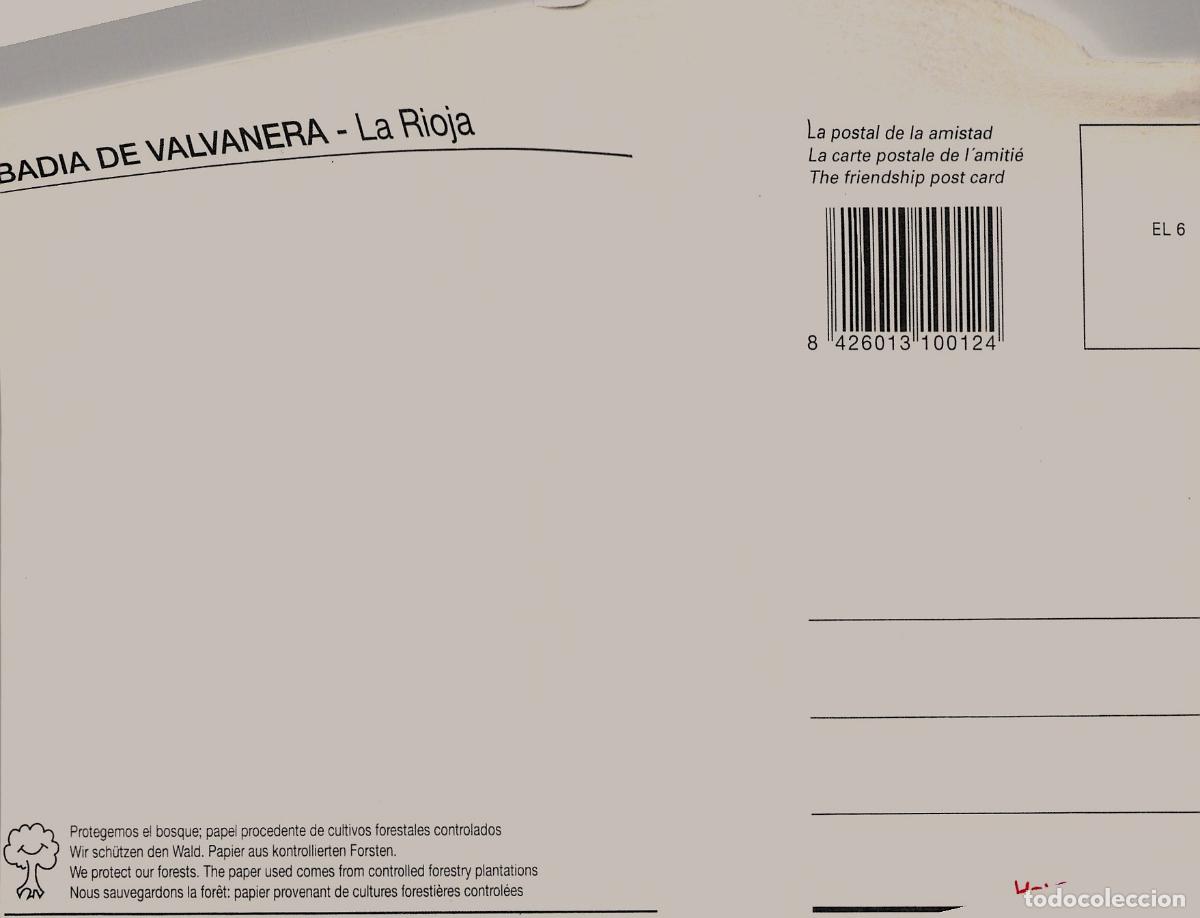 Postales: Postal Monasterio de Valvanera La Rioja Espa&ntilde;a - Foto 2