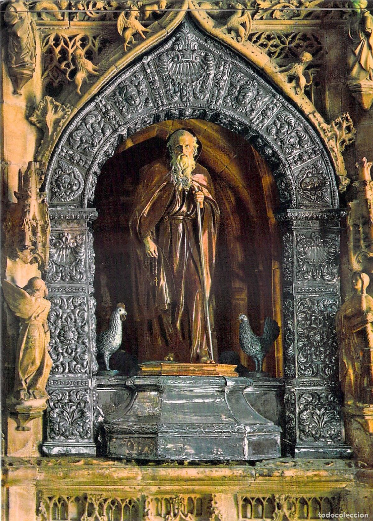 Postales: Postal Altar de Santo Domingo de la Calzada, Catedral de Logro&ntilde;o
