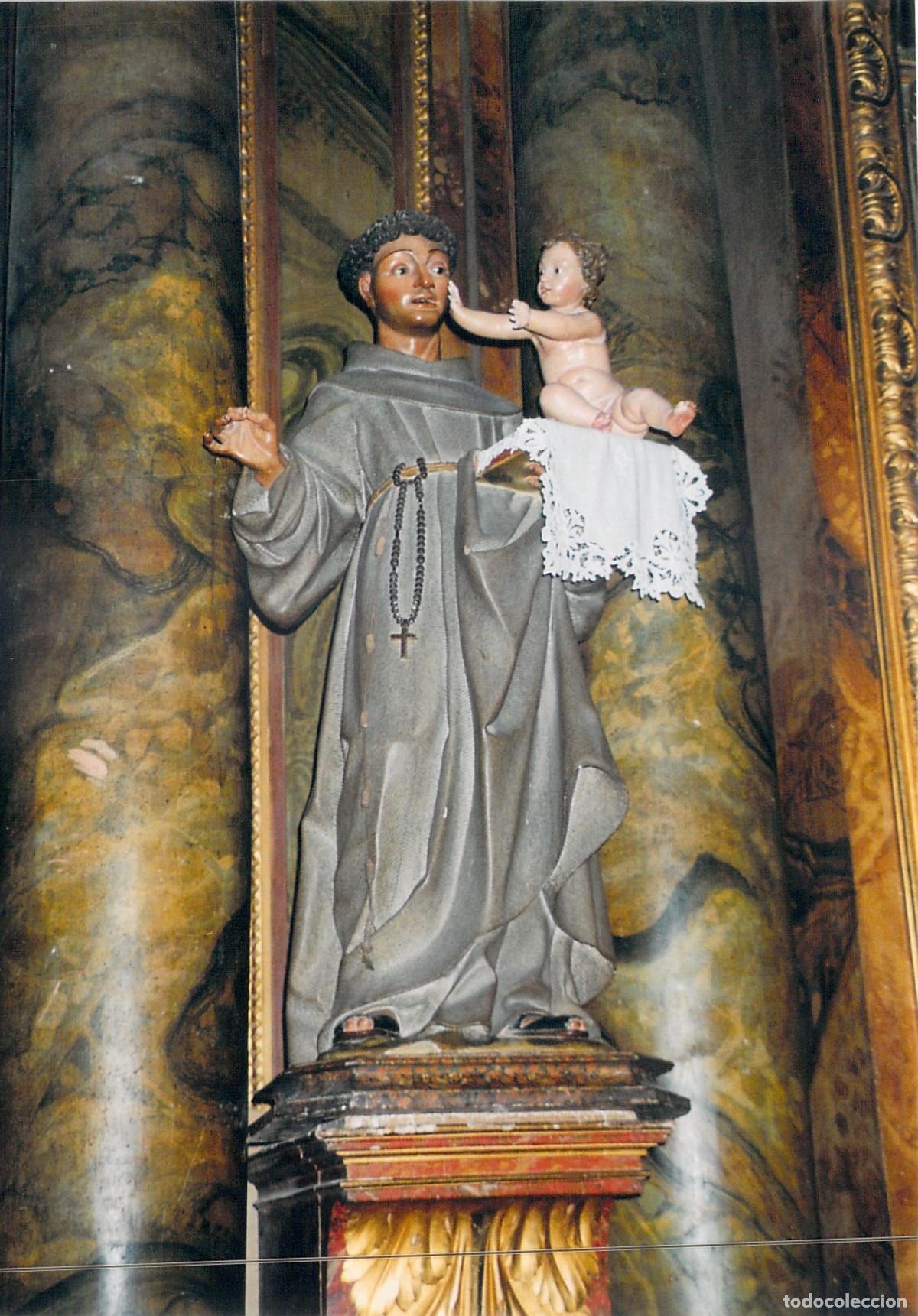 Postales: Postal de la Iglesia de Santo Tom&aacute;s en Haro, San Antonio de Padua