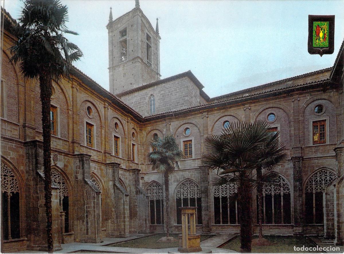Postales: Postal Monasterio Santa Mar&iacute;a la Real, N&aacute;jera, Claustro de los Caballeros