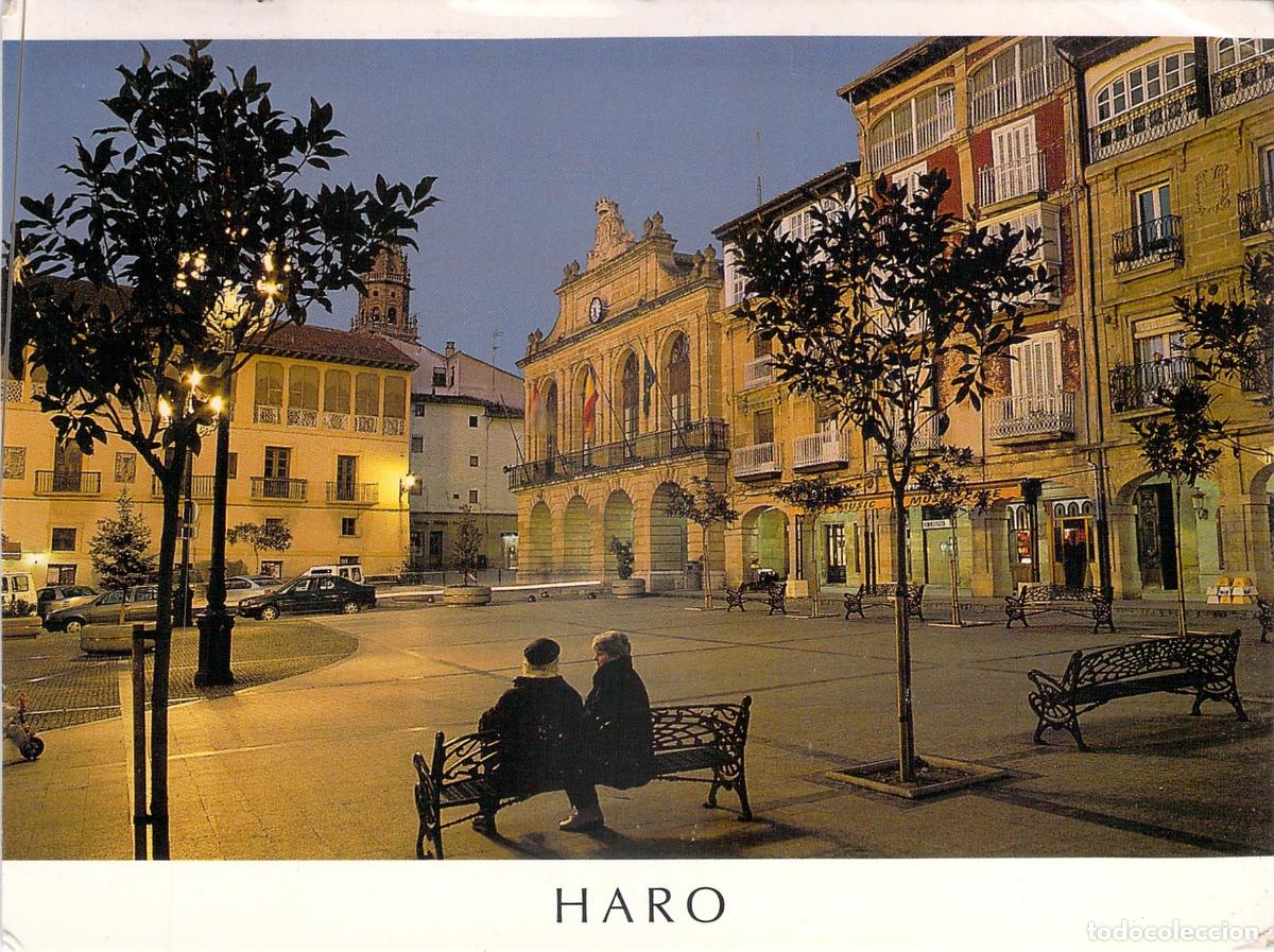 Postales: Postal de Haro, La Rioja - Plaza de la Paz