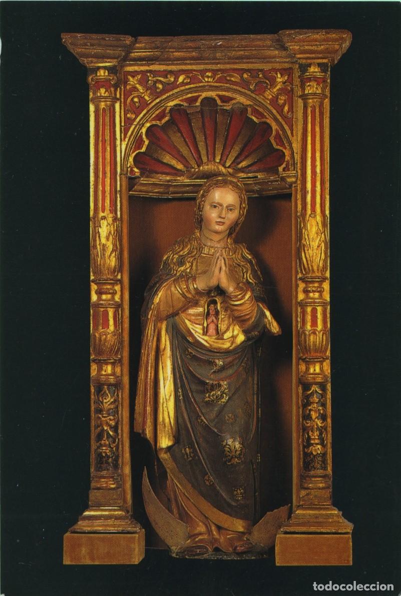 Postales: Virgen de la Esperanza. Torremu&ntilde;a, 1561. Museo de la Rioja. LOGRO&Ntilde;O. Sin circular. ED. GR&Aacute;FICAS SAN
