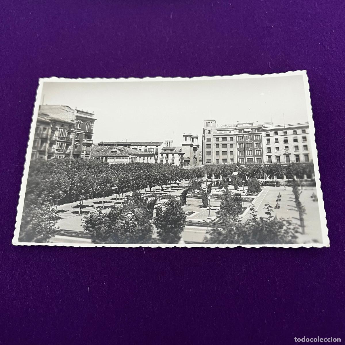 Postales: POSTAL DE LOGRO&Ntilde;O (LA RIOJA). JARDINES DEL PASEO DEL ESPOLON.