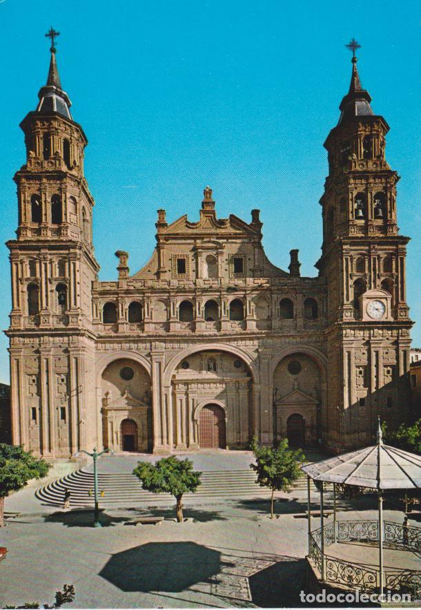 Postales: ALFARO (LOGRO&Ntilde;O) IGLESIA DE SAN MIGUEL &ndash; VISTACROM N&ordm;1 &ndash; S/C