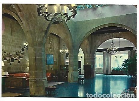 Postales: PARADOR NACIONAL, &rdquo; SALON &rdquo;.- SANTO DOMINGO DE LA CALZADA / LOGRO&Ntilde;O