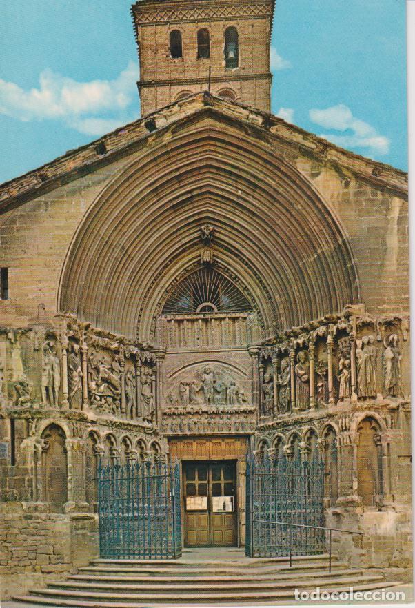 Postales: LOGRO&Ntilde;O, IGLESIA DE SAN BARTOLOM&Eacute; - EDITA BEASCOA N&ordm;7419 - S/C
